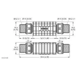 Turck Adapter AD-FSM4.211-FSM4.211