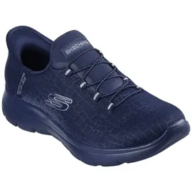 SKECHERS Slip-ins: Summits - Classy Night Dark Navy/Silver 38