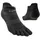 injinji Run Lightweight No-Show Sneakersocken Schwarz 40,5-44