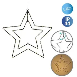 Näve LED-Outdoor-Weihnachtsleuchte Stern D: 40 cm