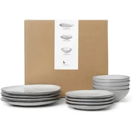 Broste Copenhagen Nordic Sand Geschirrset 12-tlg.