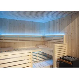 Harvia Variant View Large Sauna Saunakabine aus Fichte ca. 206 x 203 x 201 cm