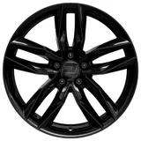 2DRV WH40 schwarz glänzend lackiert Alufelge 19 Zoll ET38 5x112 ML66.6