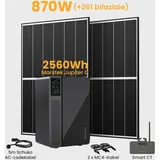 Marstek Jupiter C All-in-One Solarspeicher 2560Wh, 800W integriert Wechselrichter,  für Balkonkraftwerk