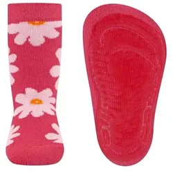 Ewers Stoppersocken SoftStep Blumen magenta, 27/28