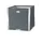 Gardeneas Rattan Pflanzenkübel quadratisch 46 x 46 x 46 cm Schwarz