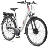 Telefunken RC845 E-City-Bike 28 Zoll | 7-Gang Nabenschaltung Weiß