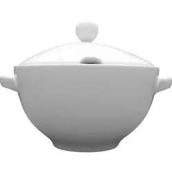 1x Deckelterrine Serie Kaszub/ Hel, Porzellan, 3 Liter