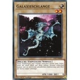 YS17-DE005 - Galaxieschlange - Common - DE - im Set mit Ultrapro Toploader - Yugioh