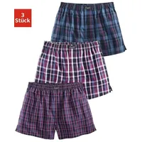 LE JOGGER le jogger® Webboxer (Packung, 3-St) aus reiner