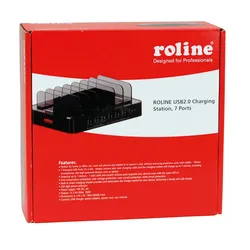 ROLINE USB Ladestation, 7 Ports