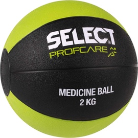 Select Medizinball, schwarz Gruen, 3 kg