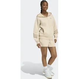 adidas Future Icons 3-Streifen Sweatjacke Damen KD7733 - crystal linen XS