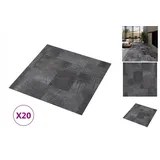 vidaXL PVC-Fliesen Selbstklebend 20 Stk. 1,86 m2 Holzoptik