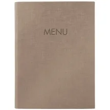 Sigel Speisekarten-Mappe DIN A5, 2 Hüllen beige, 1 St.