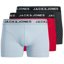 JACK & JONES JACPALMTREE TRUNKS blau / rot / schwarz XXL 3er Pack