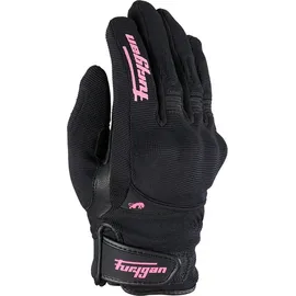 Furygan Jet All Season D3O Damen Motorradhandschuhe, schwarz-pink, Größe XS