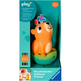 Ravensburger Play+ Musikalischer Stehauf-Kreisel Orange