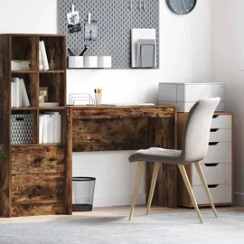 vidaXL Schreibtisch Räuchereiche 90 x 40 x 76 cm Holzwerkstoff