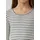 s.Oliver Verkürztes T-Shirt im Slim Fit mit Rippstruktur - blau|creme - 170/176