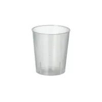 Papstar Mehrweg-Gläser für Schnaps 50 St. Transparent