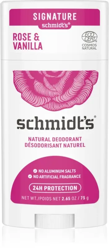 Schmidt's Rose + Vanilla Deo-Stick 75 g