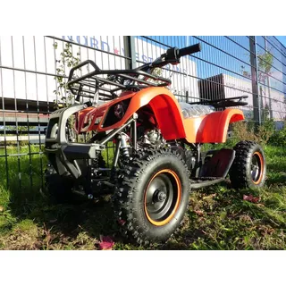 50ccm Kinderquad 49ccm 4 Takt Quad ATV Miniquad Kinder Pocketquad KXD 7B Orange - Orange