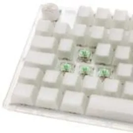 Ducky One 3 Aura White TKL Gaming Tastatur, RGB LED - Gateron Baby Kangaroo