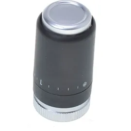 Aqbau Heizkörperthermostatkopf mit Blockade Schwarz