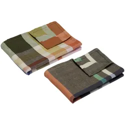 Hübsch Interior - Playful Geschirrtuch, mehrfarbig (2er-Set)