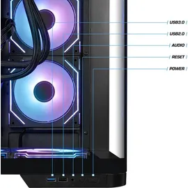 kiebel.de Panorama Curve IX Gaming-PC AMD Ryzen 7 7800X3D 64 GB RAM 2 TB SSD GeForce RTX 5070 Ti Windows 11