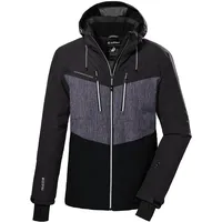 KILLTEC Herren Skijacke/Funktionsjacke mit abzippbarer Kapuze und Schneefang KSW
