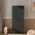 [en.casa] Kleiderschrank Hankasalmi 90 x 180 x 40 cm Schwarz
