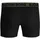 Björn Borg Boxershorts Cotton Stretch 3er Pack Schwarz / Rot / Grün XL