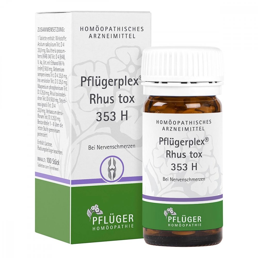 Preisvergleich Produktbild Pflügerplex Rhus tox. 353 H Tabletten