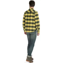 Dolomite Flanell Check spice yellow/tree green (1385) XXL