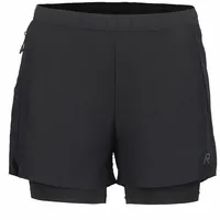 Rukka MAKELA 2IN1 Shorts/Bermudas - Da., basic black 990