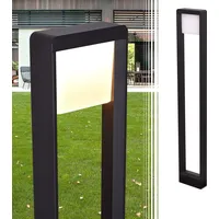Maxkomfort GmbH Außenstandleuchte Aluminium 65 cm 320 Lumen 2er Set schwarz