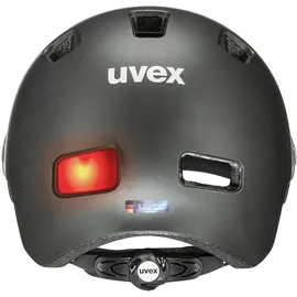 Uvex Rush Visor 55-58 cm dark silver mat 2022