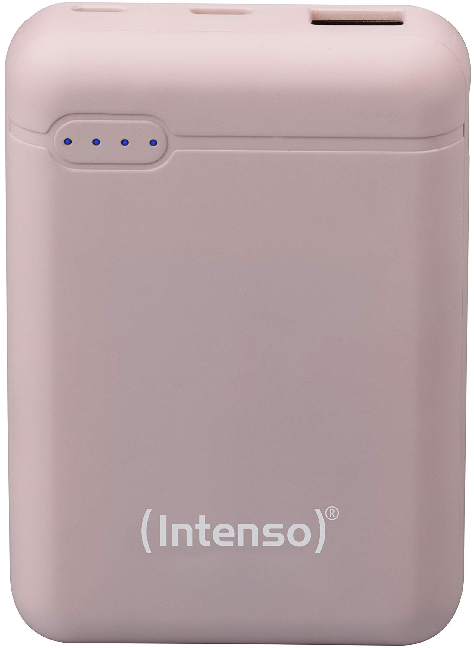 Intenso 7313533 Powerbank XS 10000, externes Ladegerät (10000mAh, geeignet für Smartphone/Tablet PC/MP3 Player/Digitalkamera) Rosé