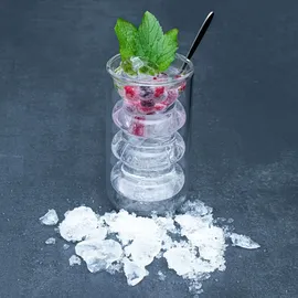 Intirilife Doppelwandiges Thermo Glas 0,26 l 2-tlg.