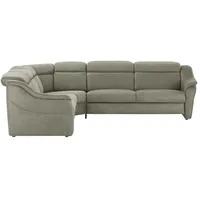 himolla Ecksofa  9707 ¦ grau ¦ Maße (cm): B: 291 H: 84 T: 261