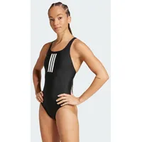 Adidas 3-Streifen V-Back Badeanzug Black / White 30