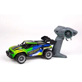 tec-toy RC-Auto Jeep Racing 2,4G RTR blau/gelb (1:20)