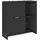 vidaXL Beistellschrank 100 x 36 x 102 cm Schwarz