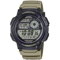 Casio Timeless Collection AE-1000W-5AVEF Silikon 43,0 mm
