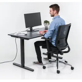 Yaasa Chair Classic Stoff Schwarz