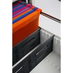 Hängeregistraturenschrank 4 Laden weiß PHOENIX FS2274F Stahl, Feuerschutz