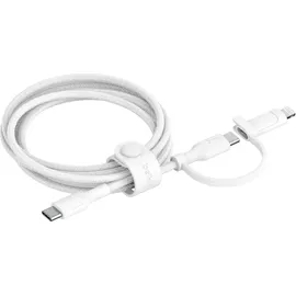 Belkin BOOST CHARGE 2-in-1 Kabel USB-C/Lig.1,5m ws.CAC003hq1.5MWH