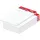 PRICARO Einkaufsliste Food magnetisch Rot A6 50 Blatt 5 St.